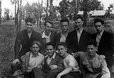 Лев Барков студент МФТИ. 1952 г.