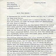 Письмо Пауля Маша, гражданина ГДР, фронтового друга Николая Николаевича, семье Яненко (19 июля 1984 г.). Фото 10